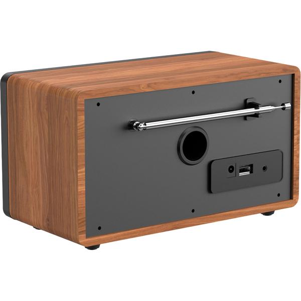 Retro DAB+ Radio: Digitalradio mit Bluetooth, Wecker, USB, AUX & Fernbedienung - Edles Küchenradio & Tischradio mit Top-Sound