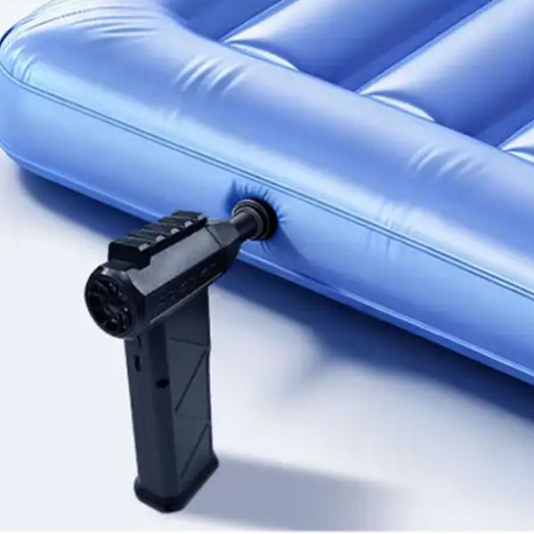 Cordless hand blower 110,000 rpm, powerful mini leaf blower with USB‑C & LED, 6000 mAh air duster dust blower for PC, car, keyboard cleaning and more