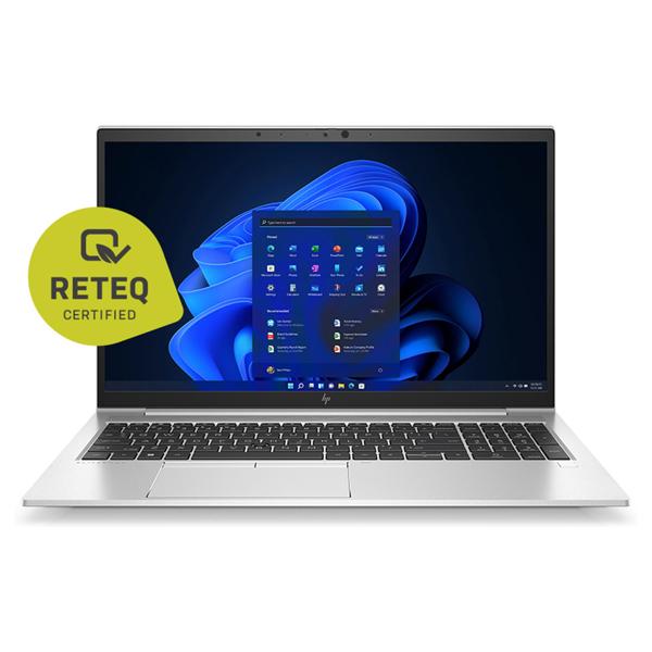 HP ELITEBOOK 855 G8 Silber - 15,6" Notebook, AMD Ryzen 7 Pro, 512GB -Schweizer Tastatur- 1. Wahl-generalüberholt - Für Business, Home-Office, Studium