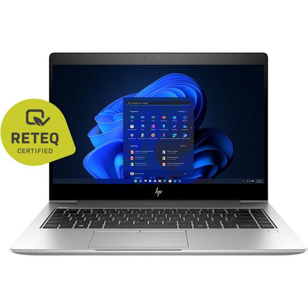 HP ELITEBOOK 840 G6 Silver - 14 inch notebook, Core i5, 512 GB, Full HD - Swiss keyboard - first choice - refurbished - like new - ideal for business, home office, studies