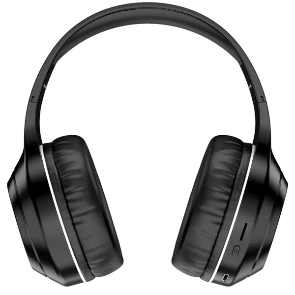 Bluetooth 5.3 headset: ANC wireless headphones, 20h battery, HiFi sound, microSD & AUX, for sports & office, powerful bass, over-ear design