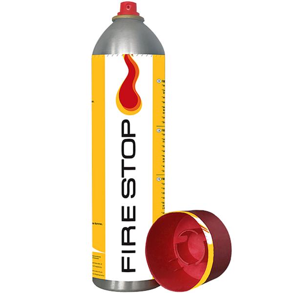 Fire extinguishing spray Firestop, fire classes A/F, fluorine‑free, 600 ml, grease fire extinguisher for cooking oil up to 5 L – Compact & safe, 5A 5F