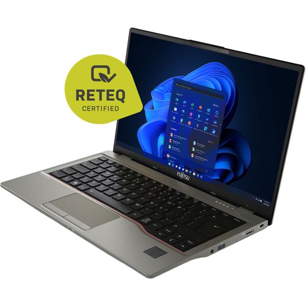 Fujitsu Lifebook U7412, 14’’ Full HD, Core i7, 16GB RAM, 512GB SSD, CH keyboard – Refurbished business laptop with docking station