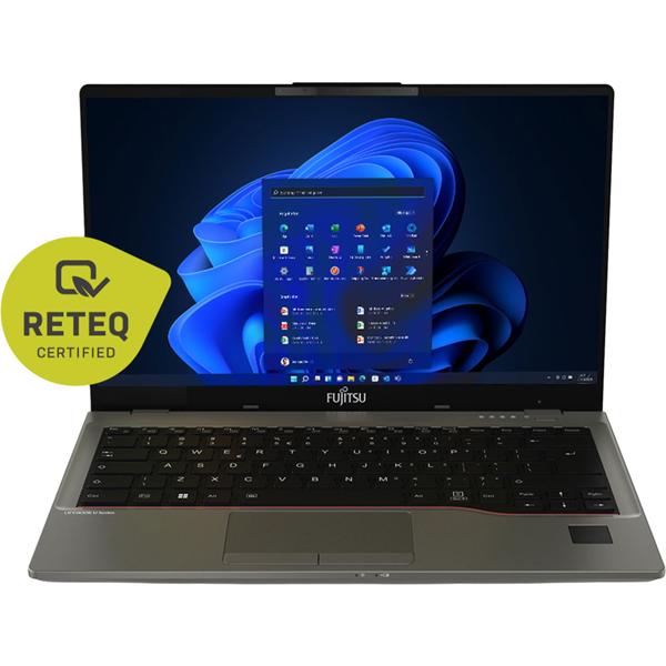 Fujitsu Lifebook U7412, 14’’ Full HD, Core i7, 16GB RAM, 512GB SSD, CH keyboard – Refurbished business laptop with docking station