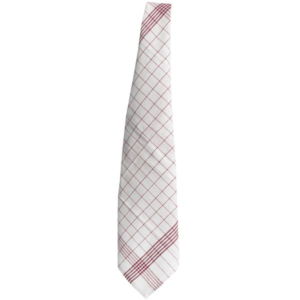 10er-Set Geschirrtücher aus 100% Baumwolle, 50x70 cm - Rot Kariert - Saugstarke Küchentücher für Haushalt & Gastro, Oeko-Tex, Premium Abtrockentücher