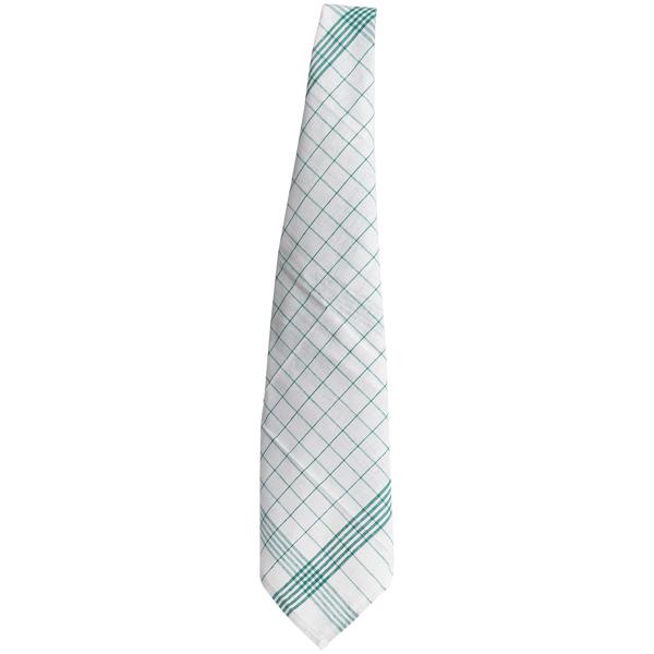 10er-Set Geschirrtücher aus 100% Baumwolle, 50x70 cm - Grün Kariert - Saugstarke Küchentücher für Haushalt & Gastro, Oeko-Tex, Premium Abtrockentücher