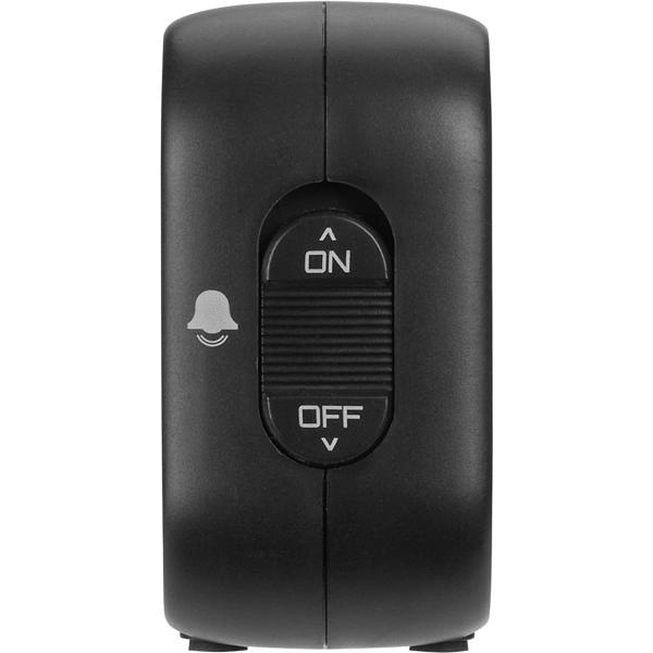 Digital alarm clock with LCD & LED display – battery table clock with light sensor & snooze – USB rechargeable – modern design for bedroom & office – 13.2 cm