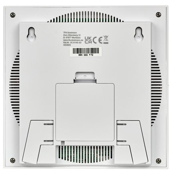 Profi WLAN Funk-Wetterstation mit Wetter.com Vorhersage & TFA.me, Warnfunktion, Uhrzeit & Datum - präzise Aussensensoren, digitales Thermo-Hygrometer