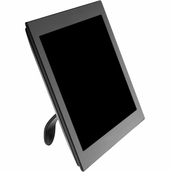 Cadre photo intelligent 10,1“ Wi‑Fi avec app Frameo & écran tactile IPS, noir – partagez vidéos et photos directement avec la famille, mémoire 16 Go