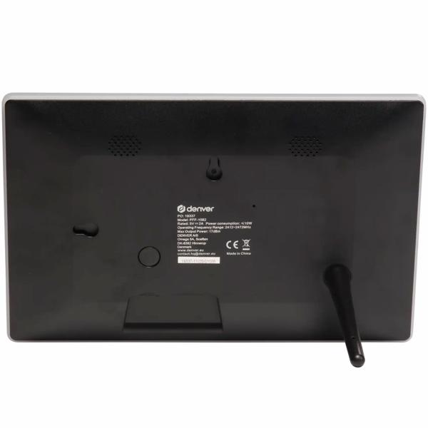 Cadre photo numérique Wi‑Fi 10,1 pouces avec app Frameo – écran tactile IPS, 16GB – Ambilight 190 LED – vidéo Full HD – Cadeau idéal