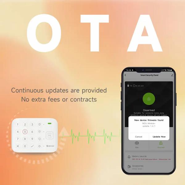 Smart Home 4G Alarmanlage: WLAN Funk Alarmsystem mit App, Alexa & Google Assistant kompatibel, inkl. Bewegungsmelder & Türsensor