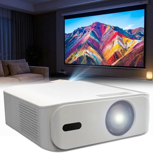 4K home cinema projector with 400 ANSI lumens & native WQHD, 8000:1 contrast, up to 180-inch projection, incl. HDMI & HDMI-to-USB-C cable