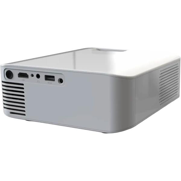 4K home cinema projector with 400 ANSI lumens & native WQHD, 8000:1 contrast, up to 180-inch projection, incl. HDMI & HDMI-to-USB-C cable