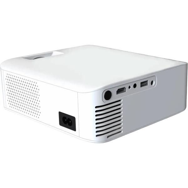 4K home cinema projector with 400 ANSI lumens & native WQHD, 8000:1 contrast, up to 180-inch projection, incl. HDMI & HDMI-to-USB-C cable