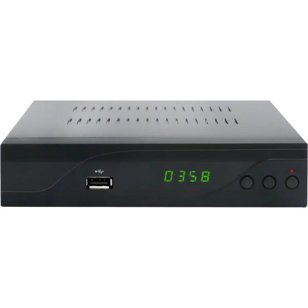 HD DVB-C cable receiver with PVR recording function, HDMI, SCART, USB 2.0, EPG, media player, Full HD 1080p set-top box for unencrypted digital cable channels