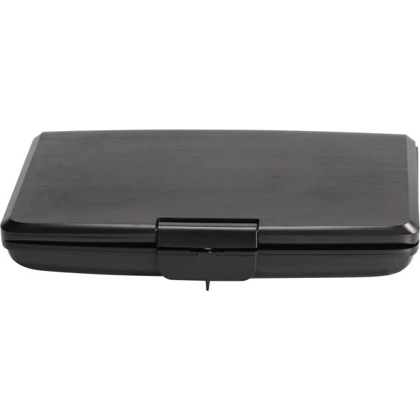 Tragbarer 10 Zoll DVD Player mit Akku, SD & USB Slot, inklusive Kfz-Halterung, Autoadapter und Kopfhöreranschluss, Reise DVD Player