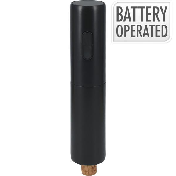 Elektrischer Weinöffner in Schwarz, automatischer Korkenzieher für Weinliebhaber, modernes Design für Küche und Bar