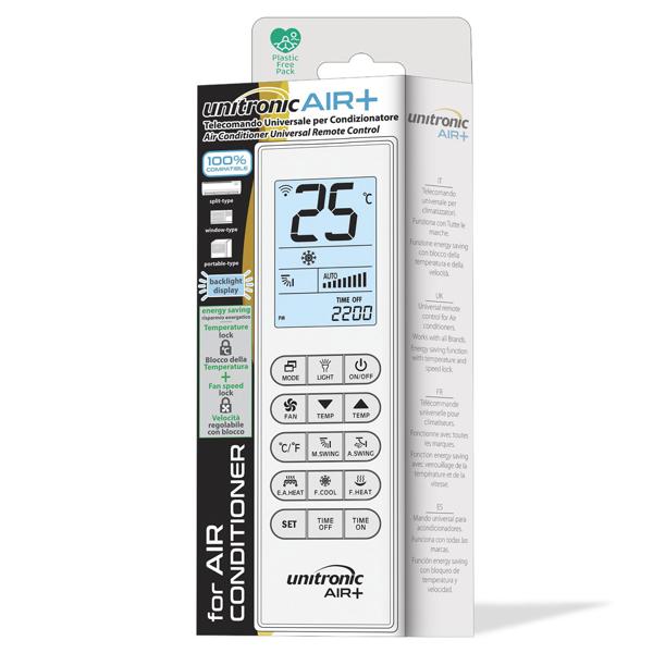 Télécommande universelle pour climatiseurs, rétroéclairage LCD, minuterie, fonction hôtel avec verrouillage, télécommande de remplacement pour toutes les marques de climatisation courantes