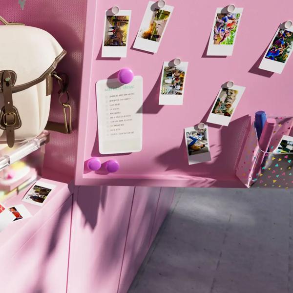 Mobile Bluetooth colour printer – portable mini photo printer for photos, stickers & tattoos, incl. battery & app, for iOS & Android, white