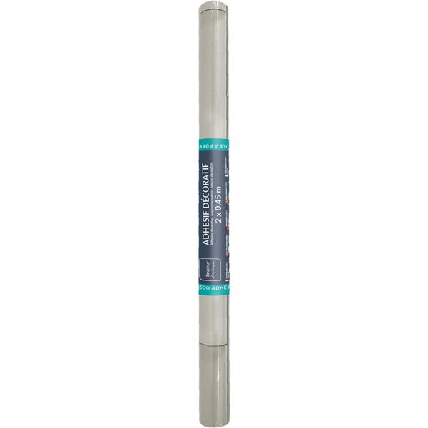 Stilvolle Klebefolie in Backsteinoptik, weiss – Hochwertige Dekofolie, selbstklebend, 45cmx200cm