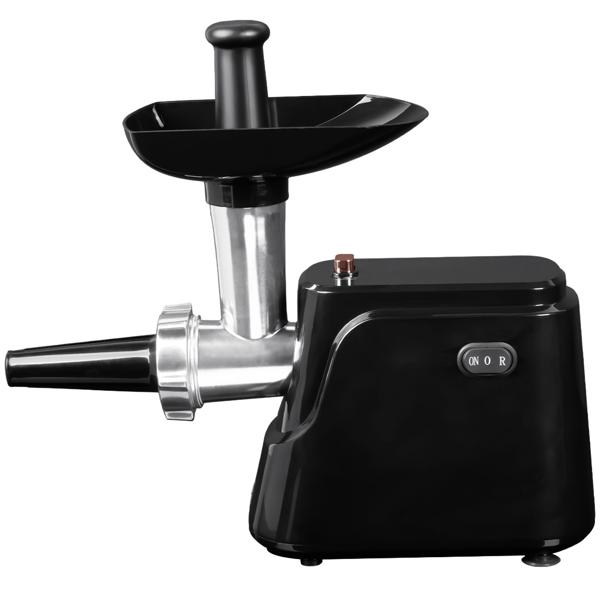 Hachoir à viande électrique puissant 1000 W incl. poussoir à saucisses, accessoire kebbe et grilles de hachage – appareil de cuisine professionnel pour viande hachée fraîche