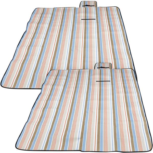 2er-Set Faltbare Strand- und Picknickdecke, wasserabweisend,  170x130cm - Outdoor Decke mit Tragegurt, für Outdoor, Camping, Strand, Park, Festival & Picknick