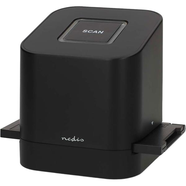 Slide & Negative Scanner, 8 MP CMOS film scanner with USB, digitiser for photos & negatives with software, 2400/4800 dpi