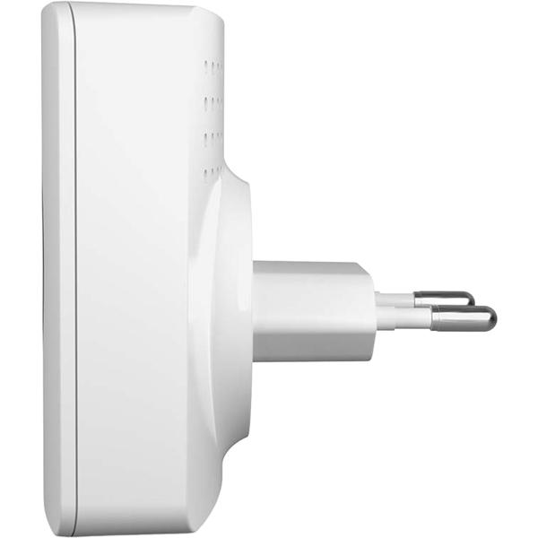 Smarte WLAN Funk Klingel Weiss – kabellose Türklingel für Smart Home, App-Steuerung, 60 Melodien, 100m Reichweite