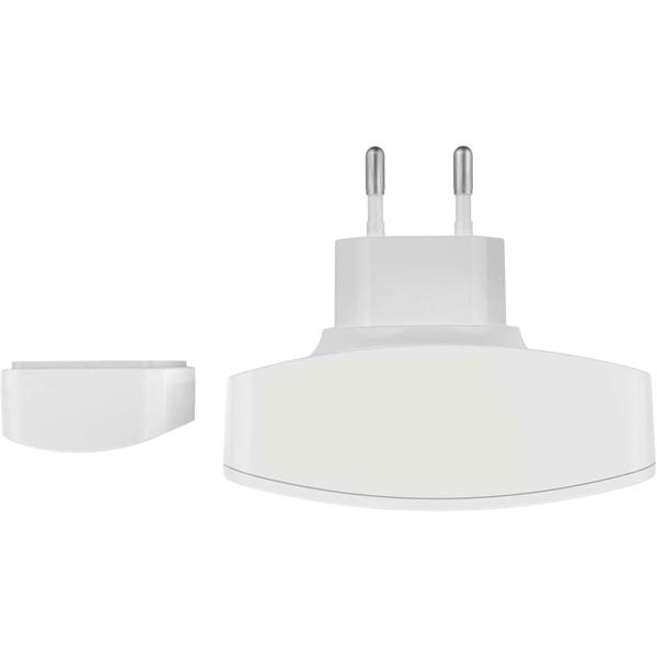 Smarte WLAN Funk Klingel Weiss – kabellose Türklingel für Smart Home, App-Steuerung, 60 Melodien, 100m Reichweite