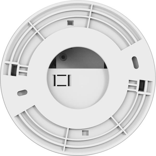 Détecteur de fumée photoélectrique conforme DIN EN 14604 – avertisseur d’incendie fiable avec alarme 85 dB et bouton de test – fonctionnement sur pile 9 V et matériel de montage inclus