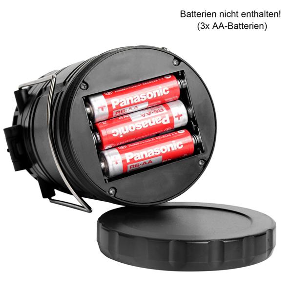 2er-Set 2in1 Campinglampe & Ventilator – Helles COB Licht & Abkühlung für Zelt, Outdoor & Wandern – Kompakt & Batteriebetrieben