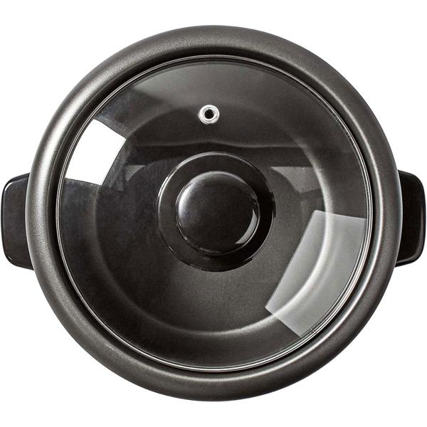 Cuiseur à riz en inox design avec fonction maintien au chaud, 1,5 litre, 500 W, noir - argenté, revêtement antiadhésif, pour jusqu’à 8 portions de riz délicieux