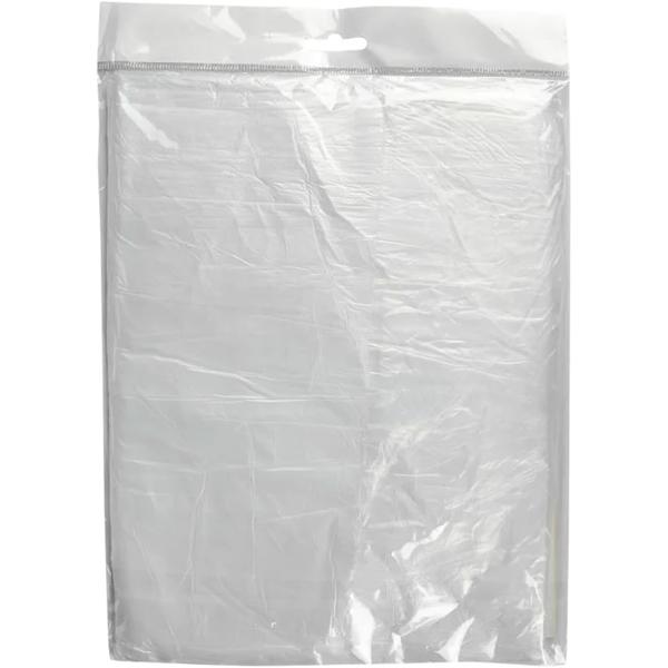 Bâche de protection pour travaux de peinture et rénovation – Film de protection transparent contre la poussière et les éclaboussures de peinture pour meubles et sols, 4x5 m