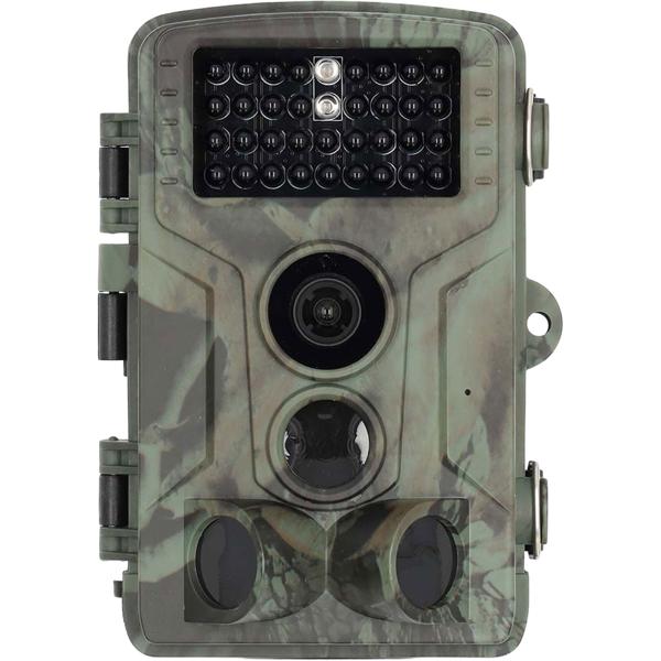 Robuste 4K Ultra HD Wildkamera mit 50MP, 0,2s Auslösezeit & IP65 Schutz - Fotofalle mit 20m PIR-Erfassung & IR-Nachtsicht für Garten & Jagd