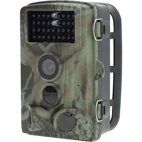 Robuste 4K Ultra HD Wildkamera mit 50MP, 0,2s Auslösezeit & IP65 Schutz - Fotofalle mit 20m PIR-Erfassung & IR-Nachtsicht für Garten & Jagd