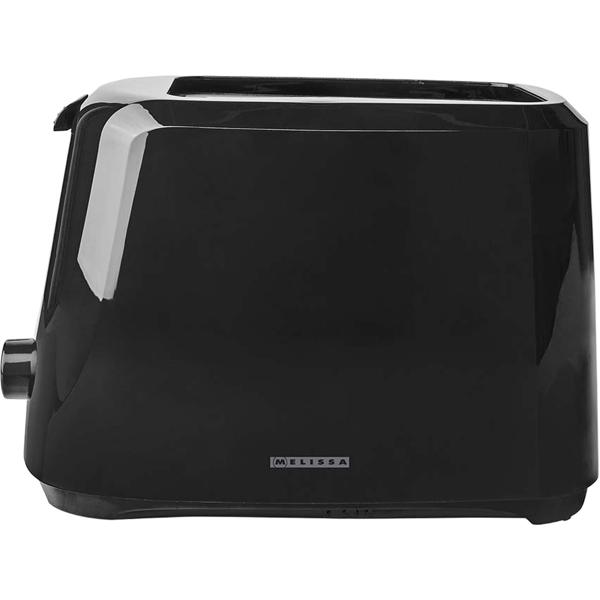 2-slot toaster in black – Modern 700 W design toaster with 6 browning levels, crumb tray & cancel function – Incl. cable storage