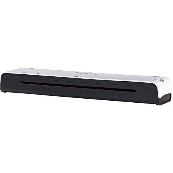 Professional A3 & A4 laminator for home office & photos: Fast hot & cold laminating device, white – premium protection for documents & menus