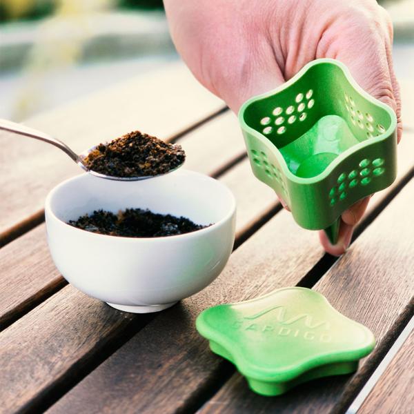 Diffuseurs anti-limaces efficaces pour massifs, lot de 6 : protection biologique à base de café, barrière anti-limaces ingénieuse pour le jardin