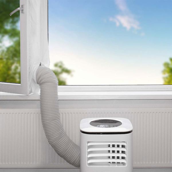 Guarnizione finestra XXL per climatizzatori mobili 600 cm - guarnizione universale per finestra e porta per tubo climatizzatore, montaggio senza forare