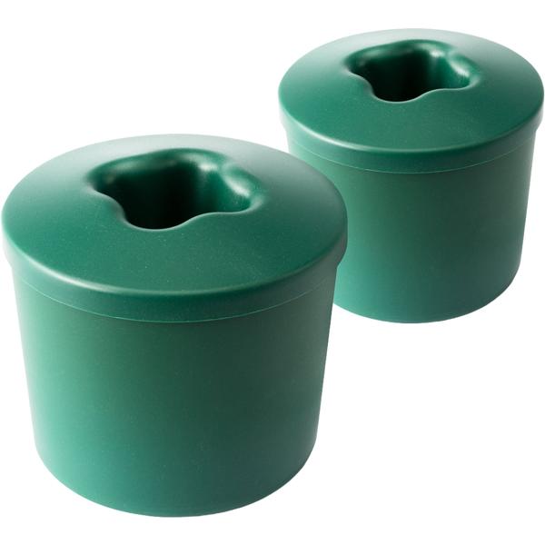 Set de 2 pièges à limaces efficaces : protection naturelle contre les limaces pour parterres – piège à bière biologique sans toxiques pour le jardin