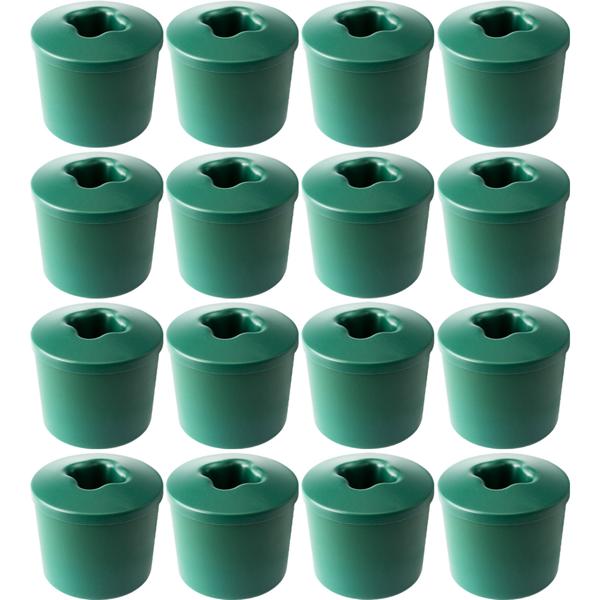Set de 16 pièges à limaces efficaces : protection naturelle contre les limaces pour parterres – piège à bière biologique et non toxique pour le jardin