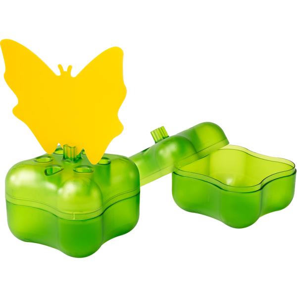 Piège efficace à mouches des fruits, set de 2 – Piège discret au vinaigre pour panier à fruits, petit piège à insectes contre les mouches dans la cuisine