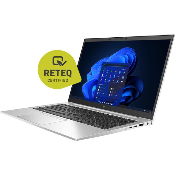 HP ELITEBOOK 840 G7 Argent - Notebook 14 pouces, Core i5, 256 Go, Full HD - Clavier suisse - 1er choix - reconditionné - comme neuf - idéal pour business, home office, études
