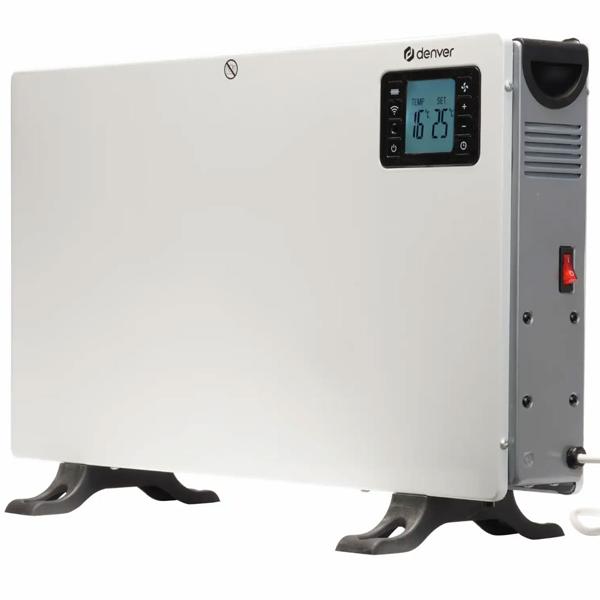 Termoconvettore smart WLAN efficiente: convettore mobile con controllo via app per home office e soggiorno – potente riscaldamento da 2000 W