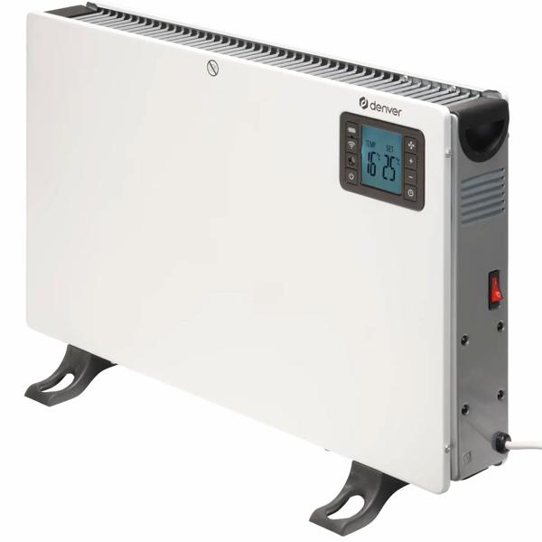 Termoconvettore smart WLAN efficiente: convettore mobile con controllo via app per home office e soggiorno – potente riscaldamento da 2000 W