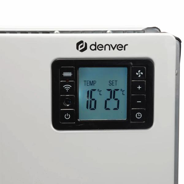Termoconvettore smart WLAN efficiente: convettore mobile con controllo via app per home office e soggiorno – potente riscaldamento da 2000 W
