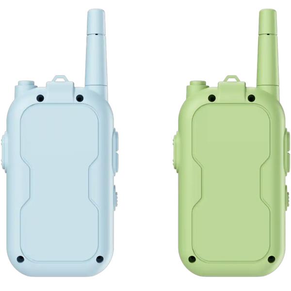 Kinder Video Walkie Talkie Set: 2 Tolle Funkgeräte mit Kamera für Spass im Freien & Drinnen, 2 Zoll Display, 200m Reichweite, Blau & Grün