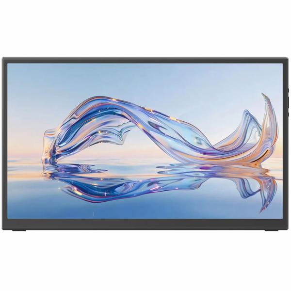 Monitor portatile 18,5 pollici Full HD IPS, secondo schermo mobile a 100 Hz – per notebook, Mac, PS5, Xbox, smartphone Android – Display ultra‑sottile