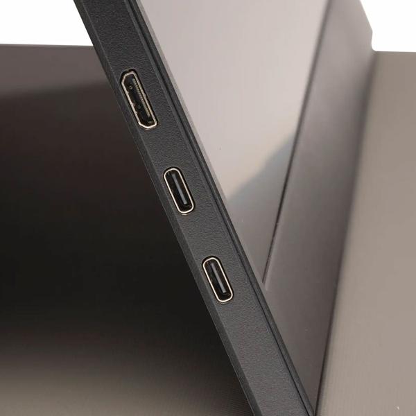 Monitor portatile 18,5 pollici Full HD IPS, secondo schermo mobile a 100 Hz – per notebook, Mac, PS5, Xbox, smartphone Android – Display ultra‑sottile