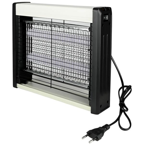 Effective LED mosquito & insect lamp: silent electric fly trap without chemicals for living room, kitchen, bedroom & camping